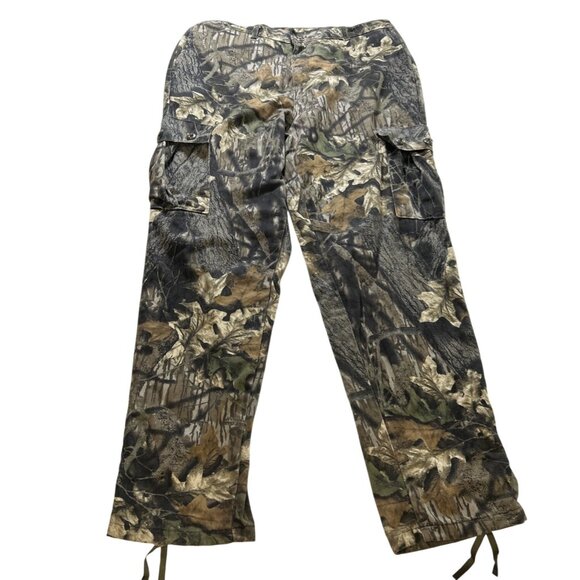 Vintage Mossy Oak Treestand Brand Camo Cargo Men’s Pants XLarge Made USA 73342